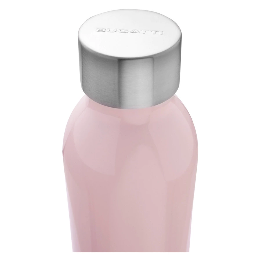 Термос с крышкой Bugatti Twin 500 мл, сталь нержавеющая, розовый, п/к