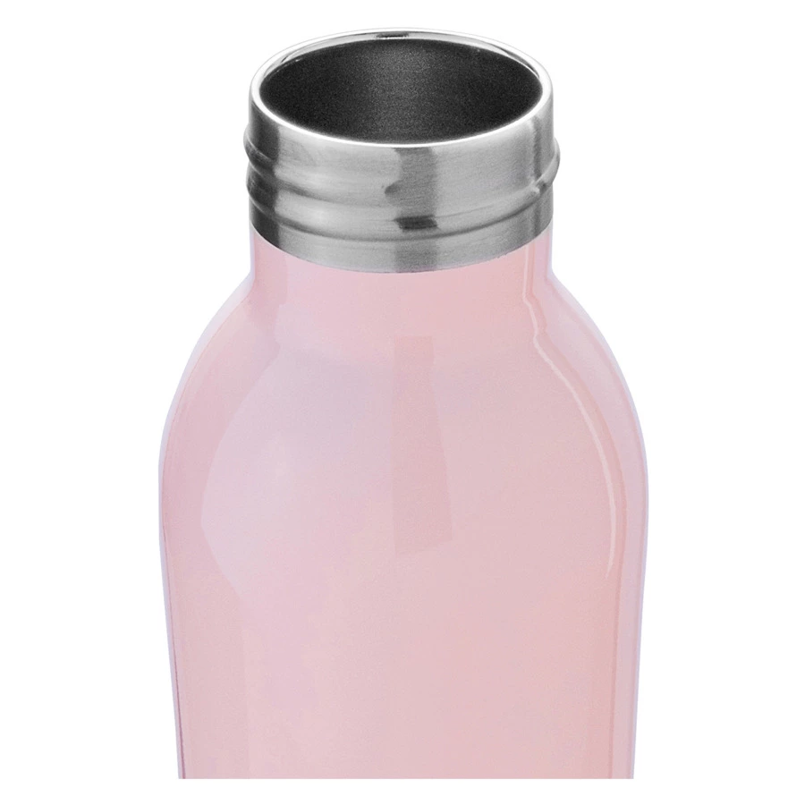 Термос с крышкой Bugatti Twin 500 мл, сталь нержавеющая, розовый, п/к