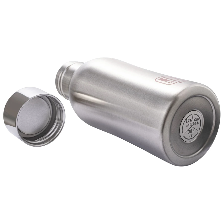 Термос с крышкой Bugatti Twin 350 мл, сталь нержавеющая, стальной, п/к