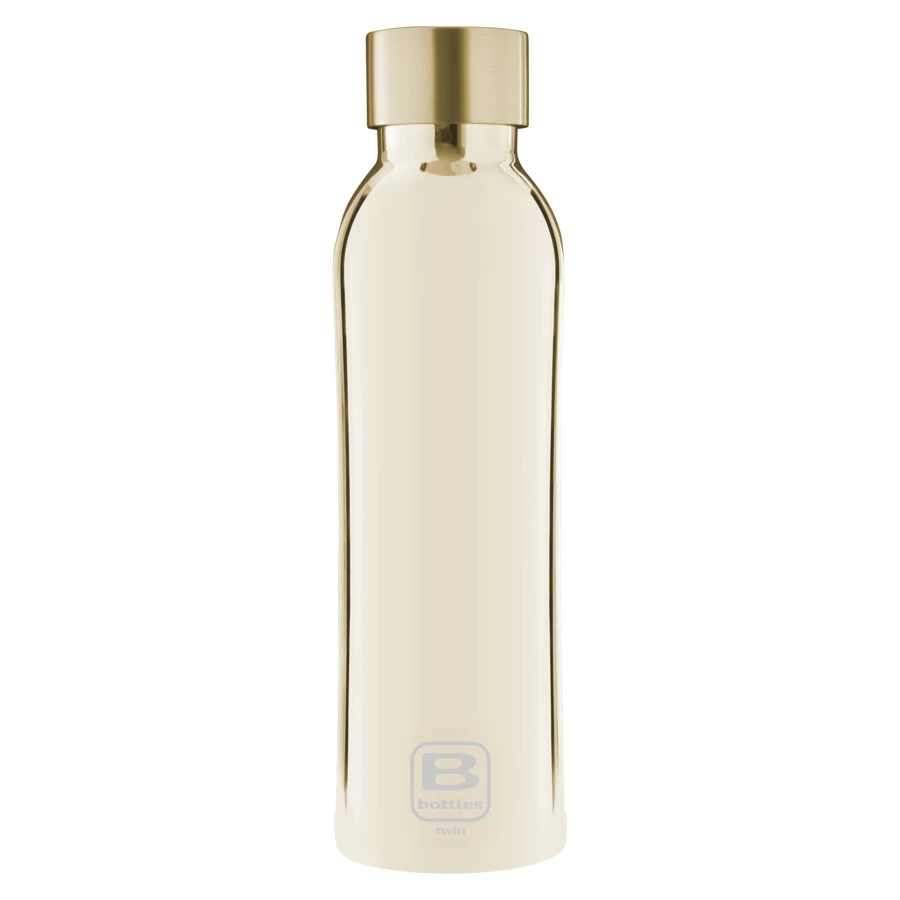 Термос с крышкой Bugatti Twin LUX 500 мл, сталь нержавеющая, золотой, п/к