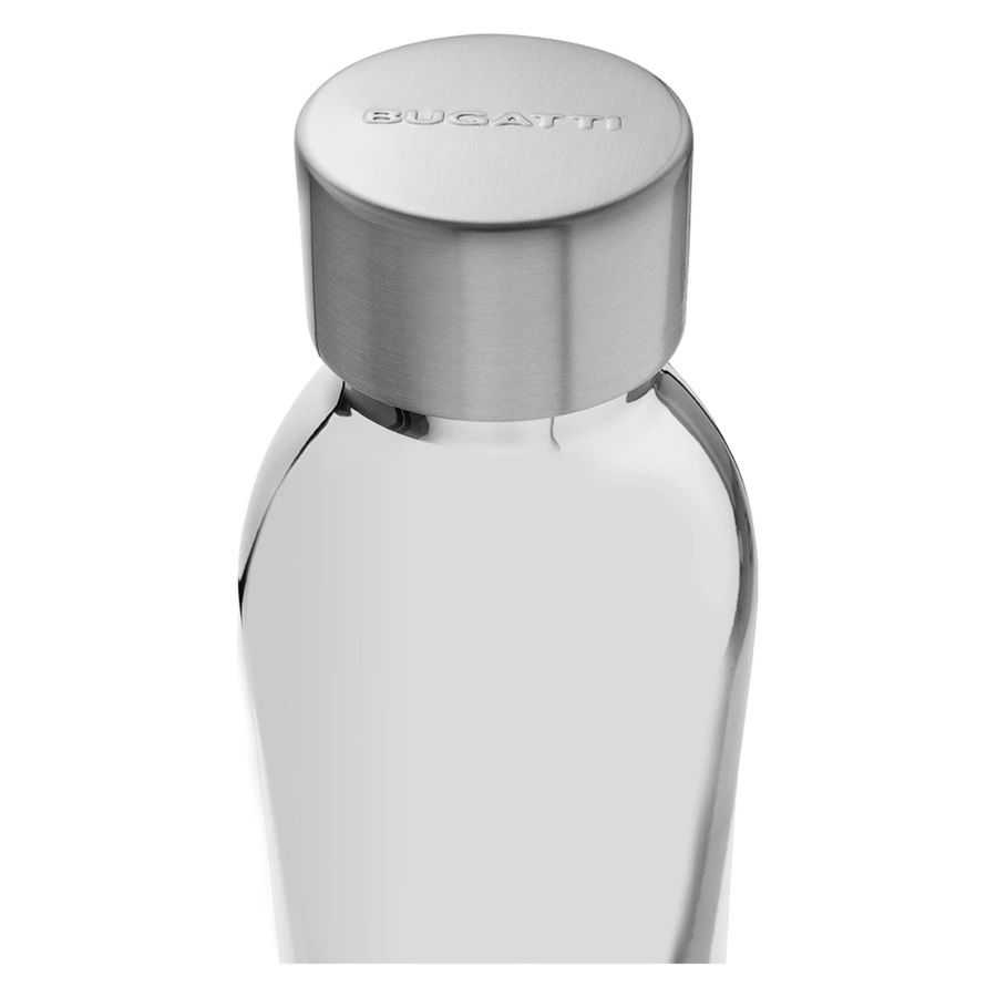 Термос с крышкой Bugatti Twin LUX 350 мл, сталь нержавеющая, серебристый, п/к