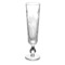 Набор бокалов для шампанского ГХЗ Лубок с гравировкой Ирисы 175 мл, 6 шт, хрусталь