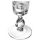Набор бокалов для шампанского ГХЗ Лубок с гравировкой Ирисы 175 мл, 6 шт, хрусталь