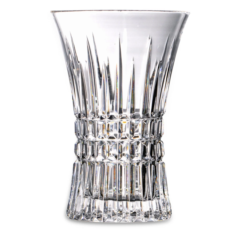 Стакан для воды ГХЗ Стройный с рисунком Медовый спас 190 мл, хрусталь