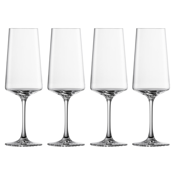 Набор бокалов для шампанского Zwiesel Glas Эхо 395 мл, 4 шт, стекло хрустальное