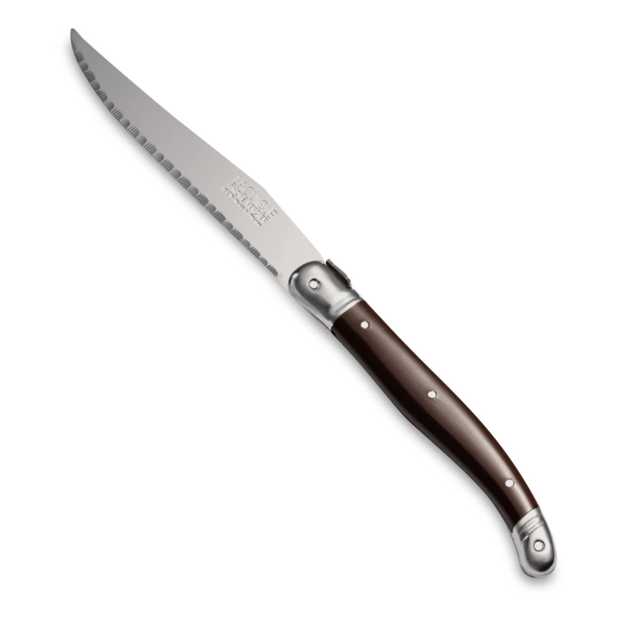 Набор ножей для стейка ANDRE VERDIER Laguiole Debutant Tradition, 6 шт, в блоке, разноцветный, п/к