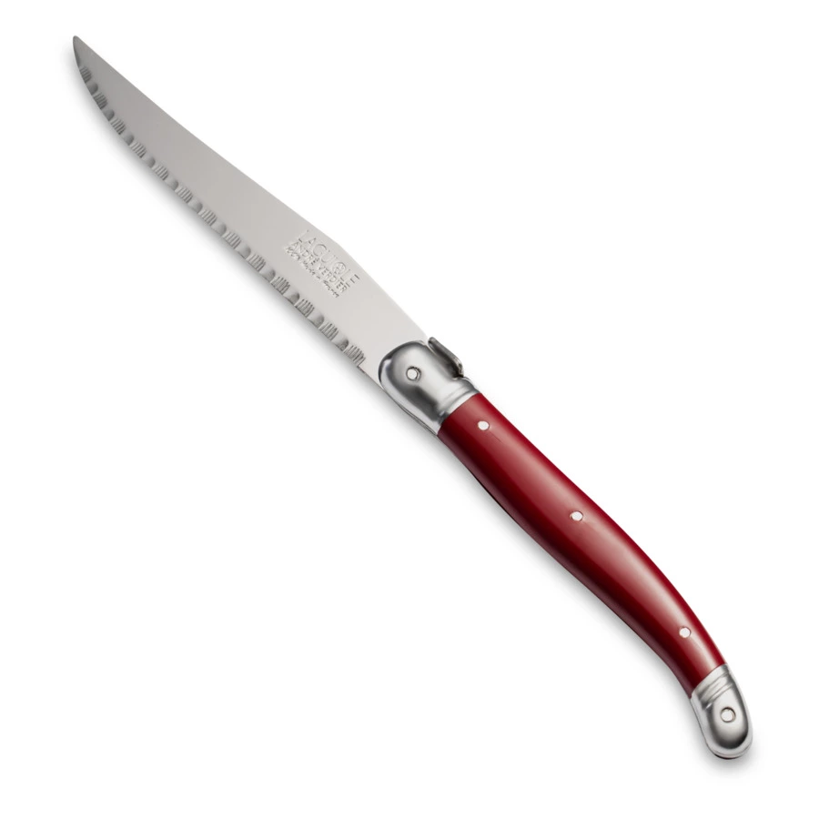 Набор ножей для стейка ANDRE VERDIER Laguiole Debutant Tradition, 6 шт, в блоке, разноцветный, п/к