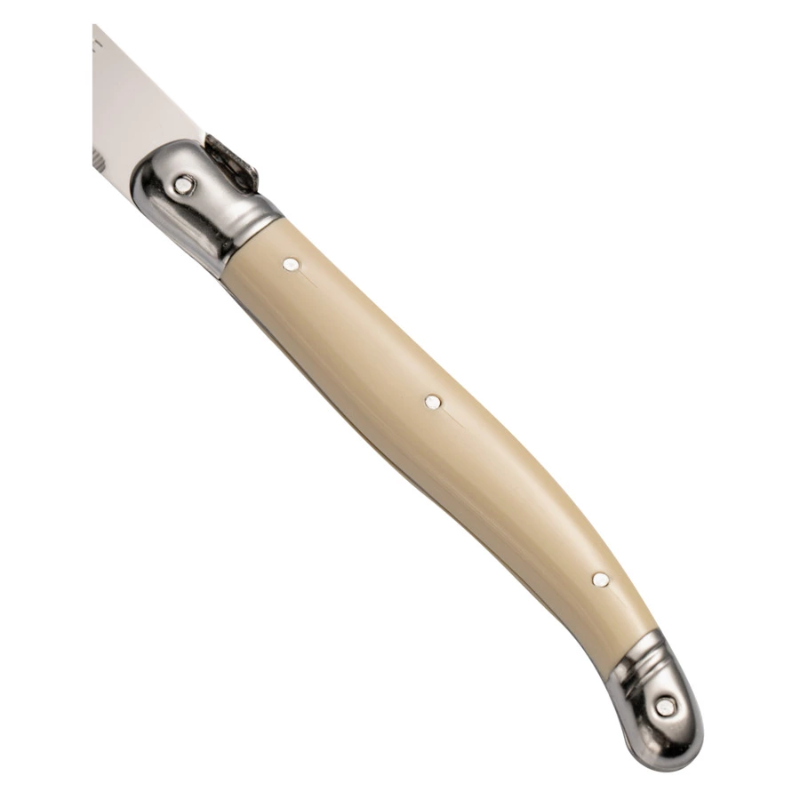 Набор столовых приборов ANDRE VERDIER Laguiole Essentiel Debutant на 6 персон 24 предмета, белый,п/к