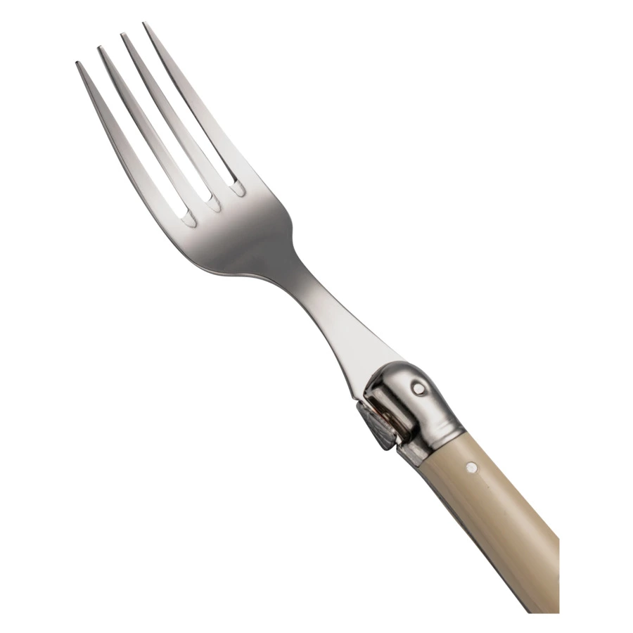 Набор столовых приборов ANDRE VERDIER Laguiole Essentiel Debutant на 6 персон 24 предмета, белый,п/к