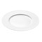 Тарелка обеденная Degrenne Boreal Satin Blanc 22,5 см, фарфор твердый, белая