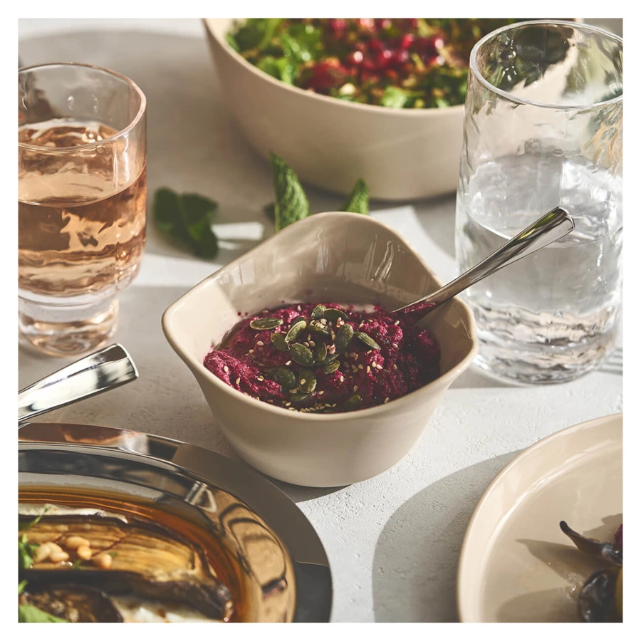 Салатник порционный Degrenne Brume Sand 12,5 см, керамика, бежевый