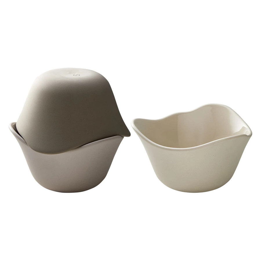 Салатник порционный Degrenne Brume Sand 12,5 см, керамика, бежевый