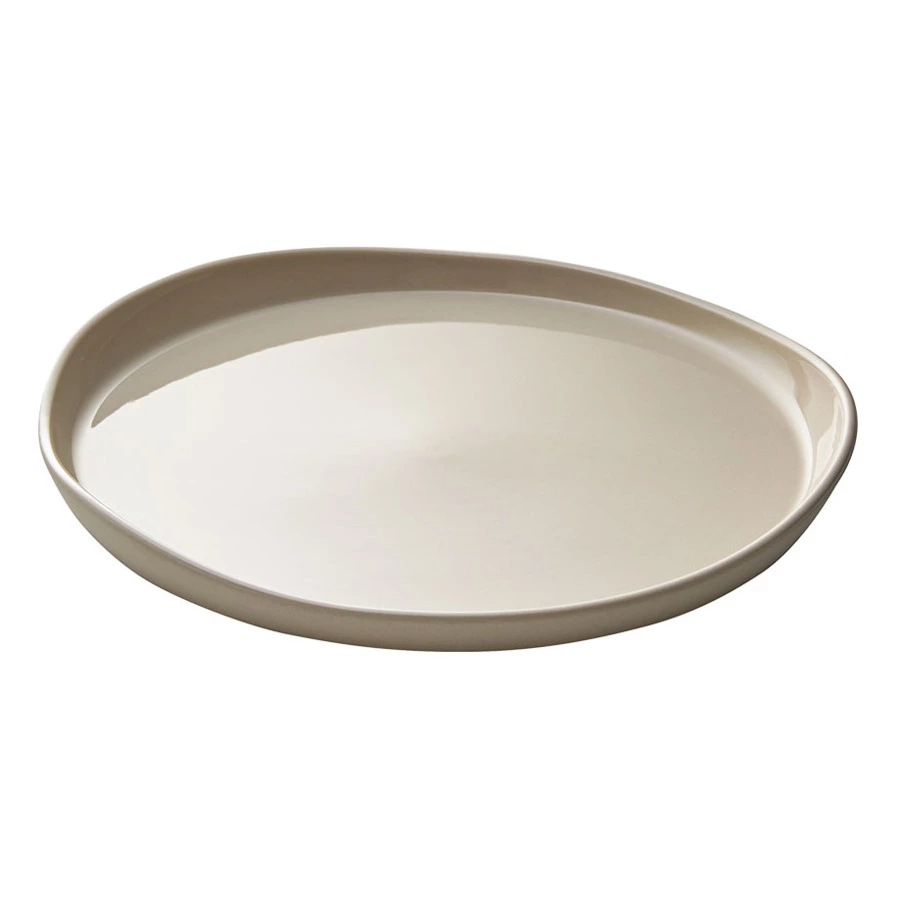 Тарелка десертная Degrenne Brume Sand 20 см, керамика, бежевая