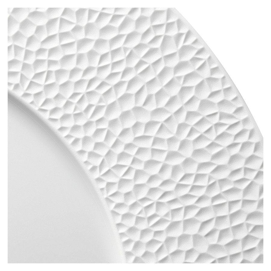 Тарелка подстановочная Degrenne L Fragments 32 см, фарфор твердый, белая