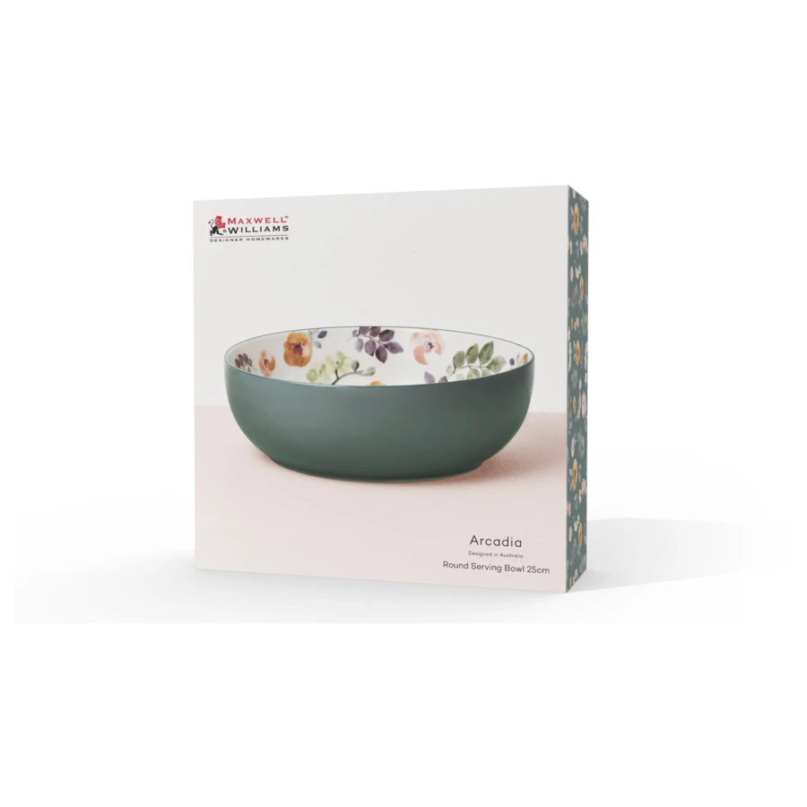Салатник порционный Maxwell & Williams Arcadia 25 см, керамика, п/к