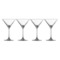 Набор бокалов для мартини Zwiesel Glas Эхо 160 мл, 4 шт, стекло хрустальное