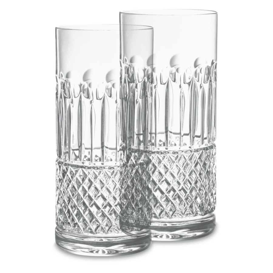 Набор стаканов для воды Decor de table Париж 350 мл, 2 шт, хрусталь, п/к