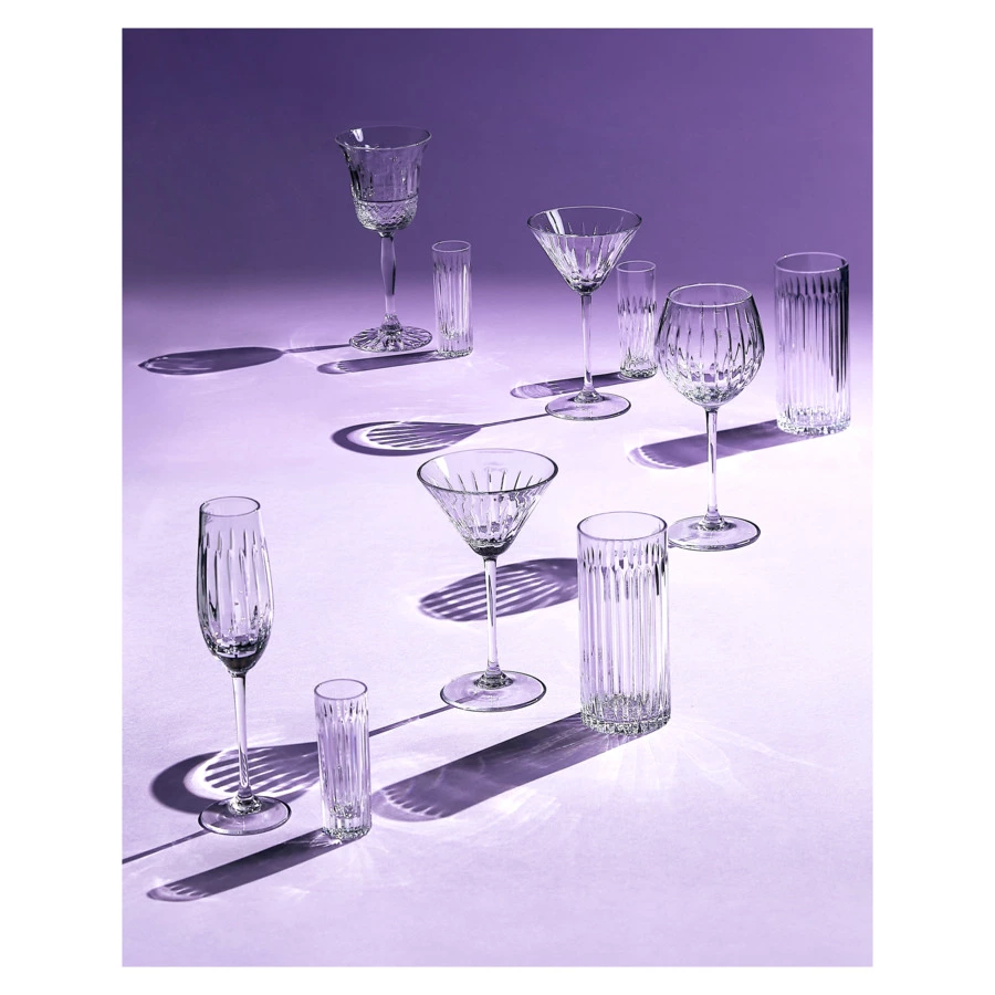 Набор бокалов для вина Decor de table Флоранс 350 мл, 2 шт, хрусталь