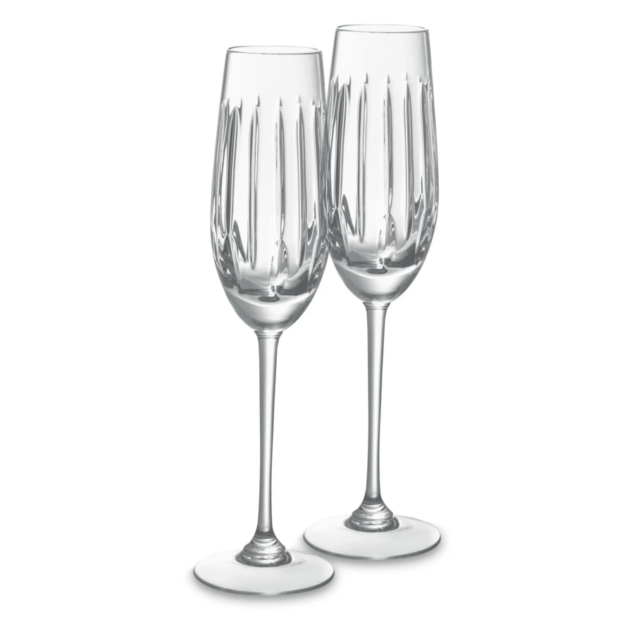 Набор фужеров для шампанского Decor de table Флоранс 160 мл, 2 шт, хрусталь