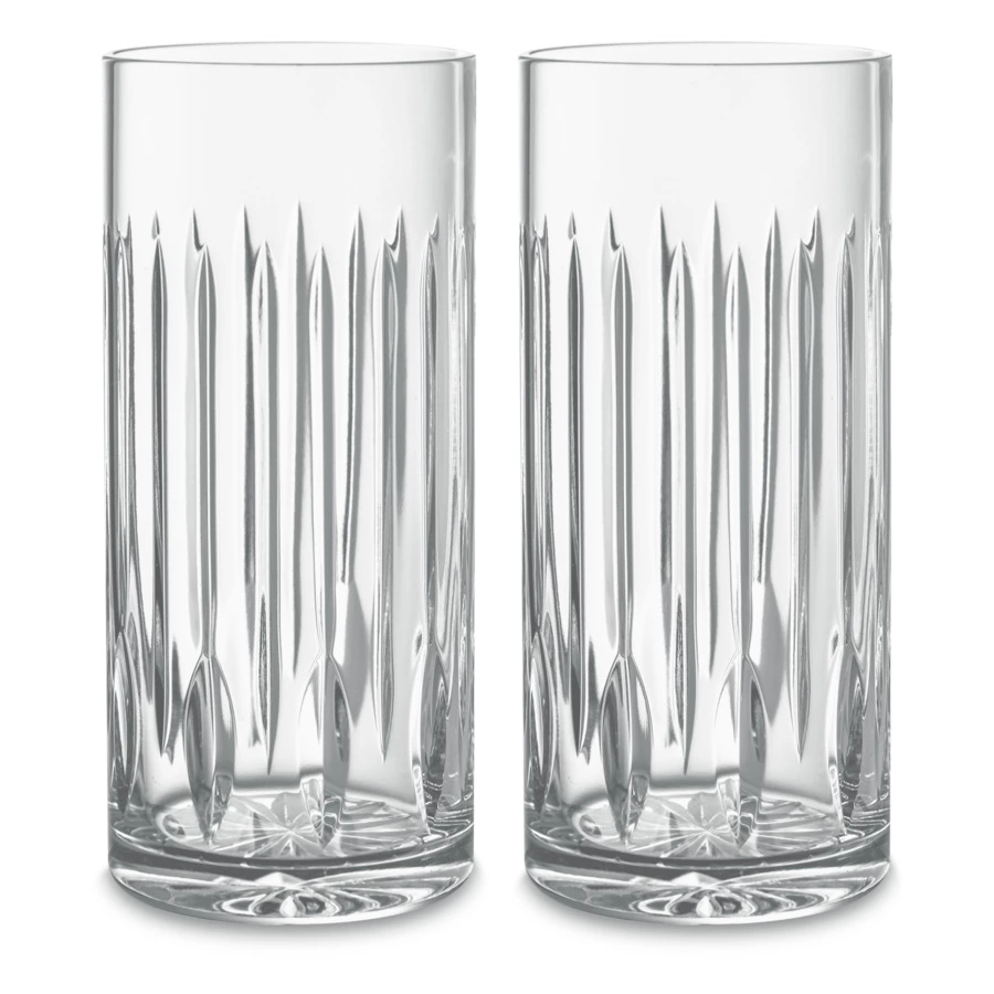 Набор стаканов для воды Decor de table Флоранс 350 мл, 2 шт, хрусталь, п/к
