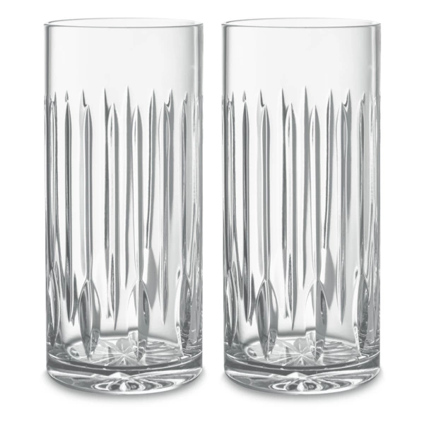 Набор стаканов для воды Decor de table Флоранс 350 мл, 2 шт, хрусталь, п/к