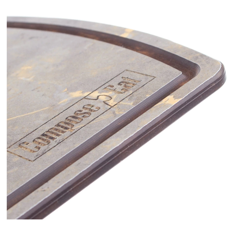 Доска разделочная ComposeEat Fashion 22х15 см, композит, серая