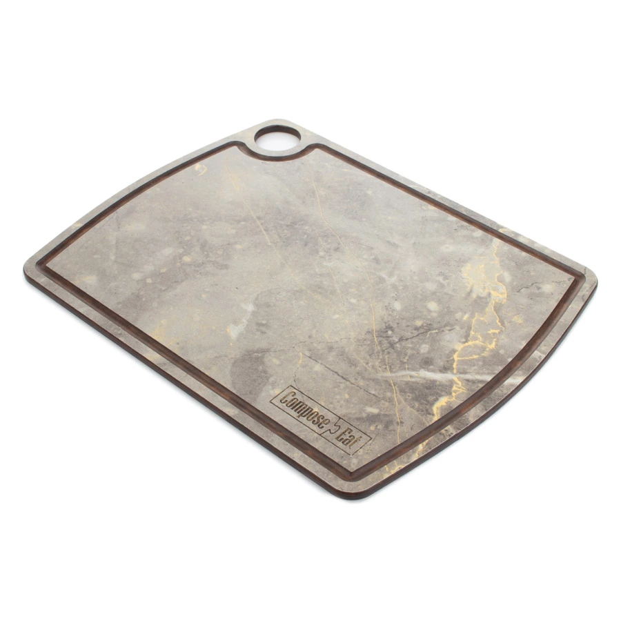 Доска разделочная ComposeEat Fashion 22х29 см, композит, серая