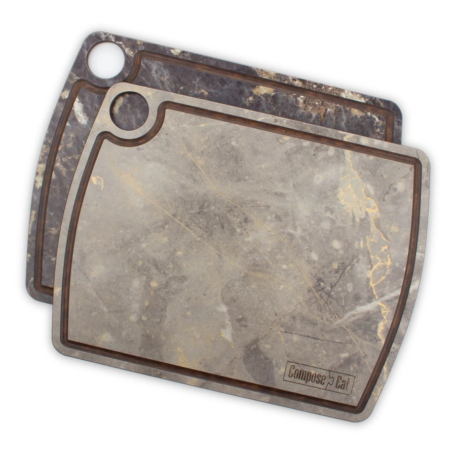Доска разделочная ComposeEat Fashion 22х29 см, композит, серая