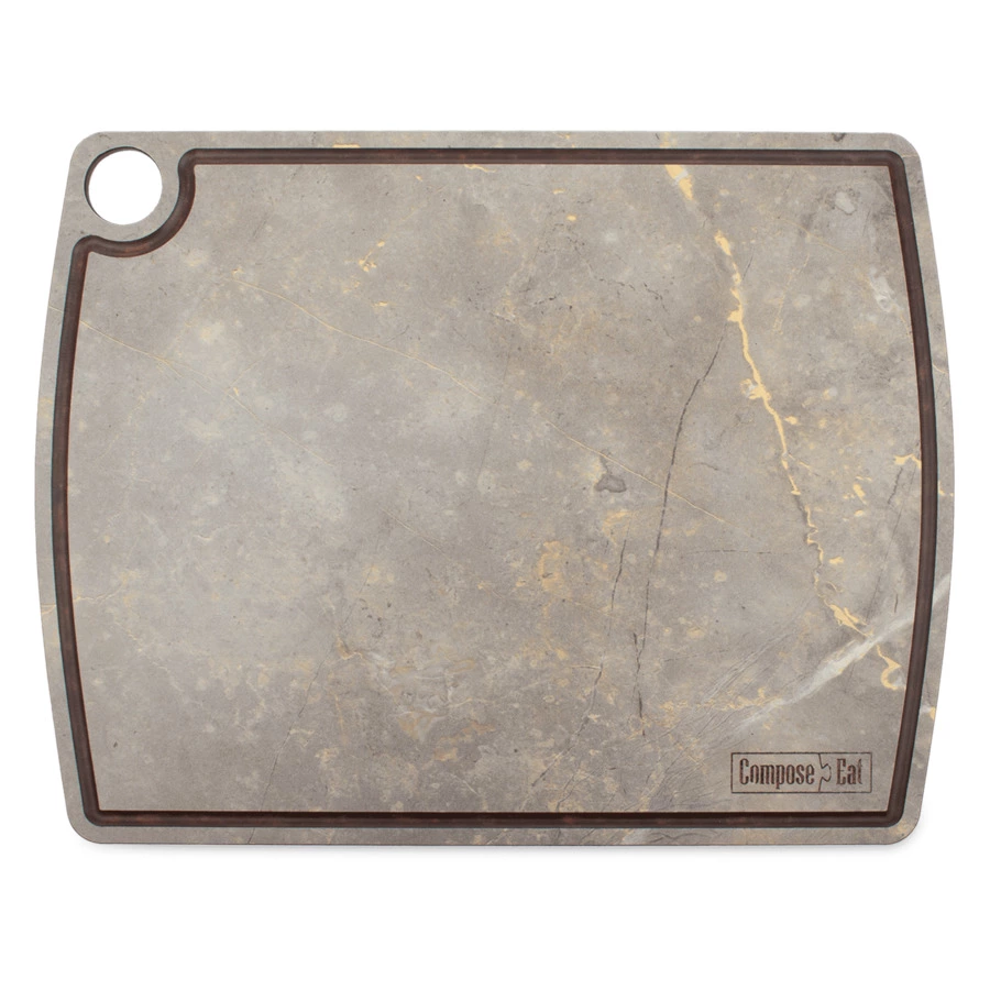 Доска разделочная ComposeEat Fashion 36х28 см, композит, серая