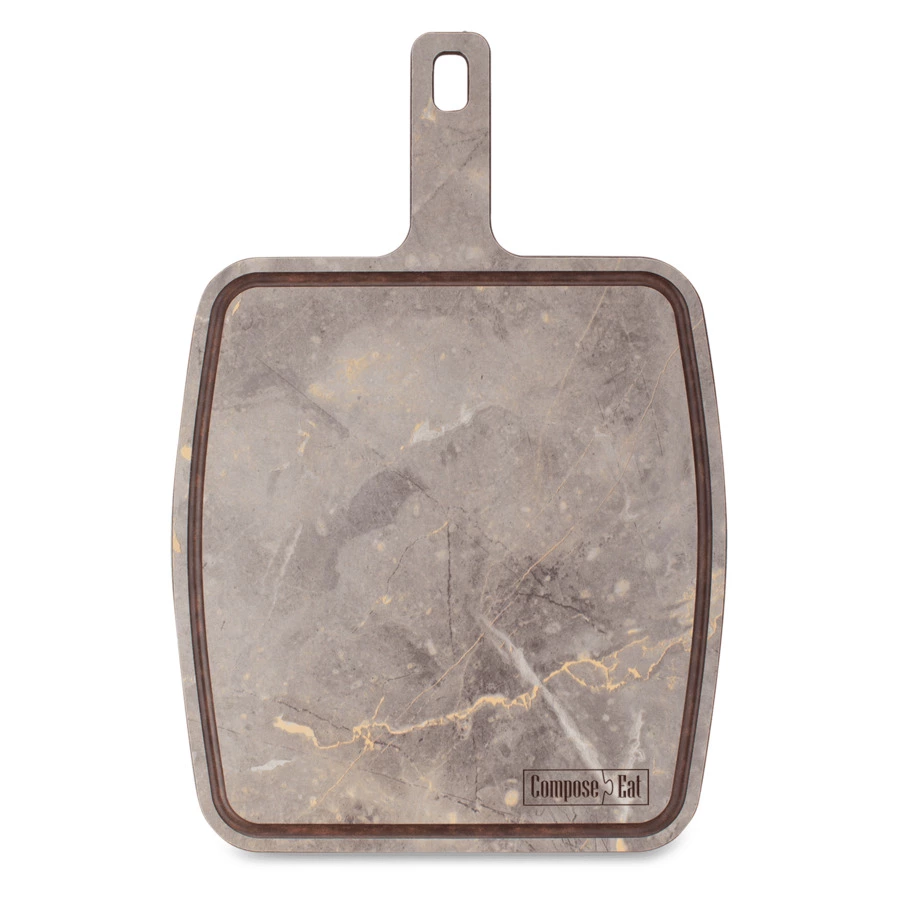 Доска разделочная ComposeEat Fashion 36х25 см, композит, серая