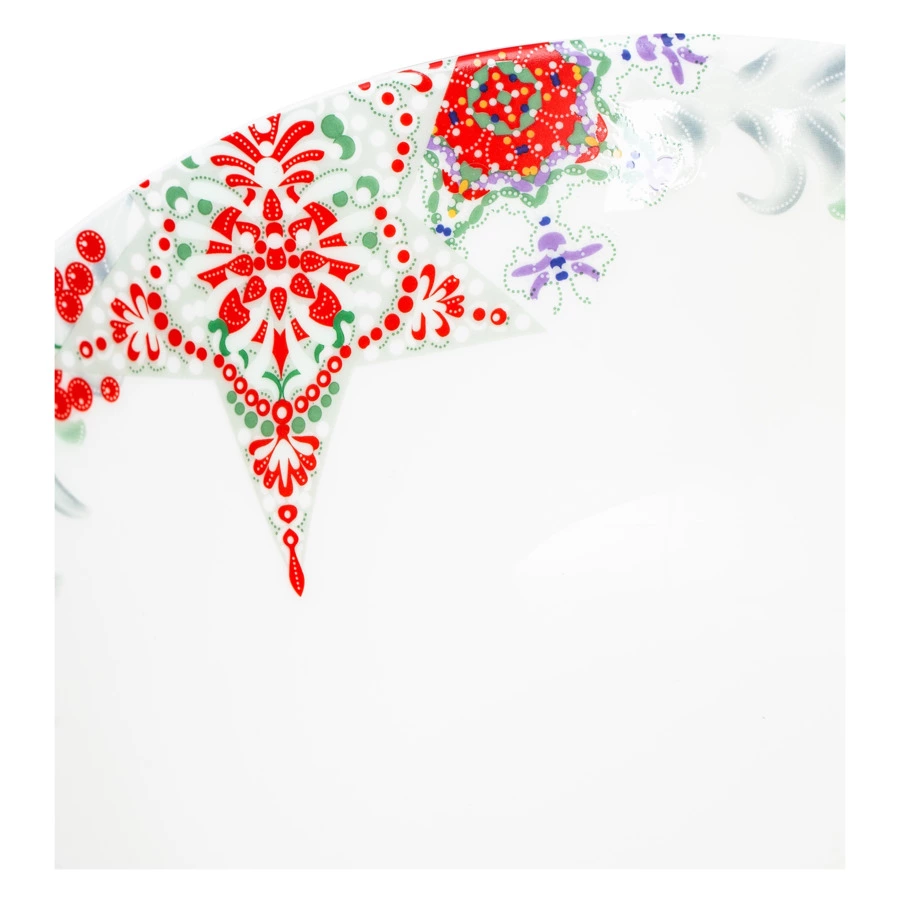 Салатник круглый Mix&Match Home Счастливая Звезда 24 см, фарфор