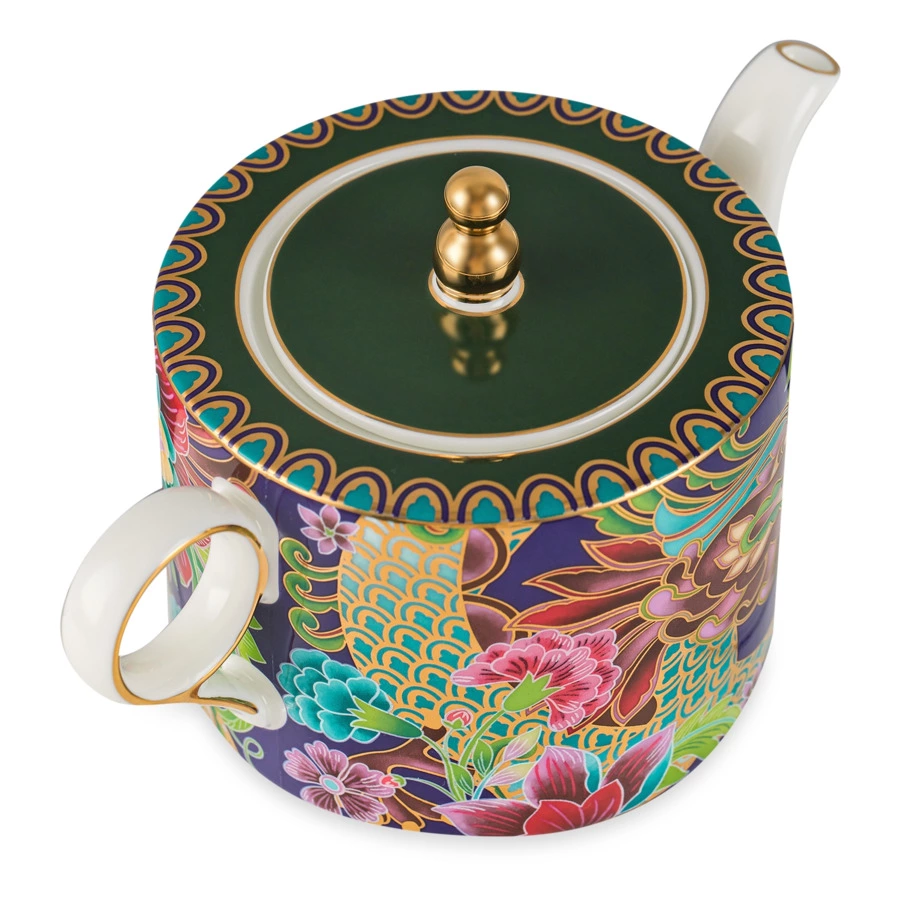 Набор Эгоист Mix&Match Home Волшебный Дракон, чайник 300 мл, чашка чайная 200 мл, блюдце 16 см