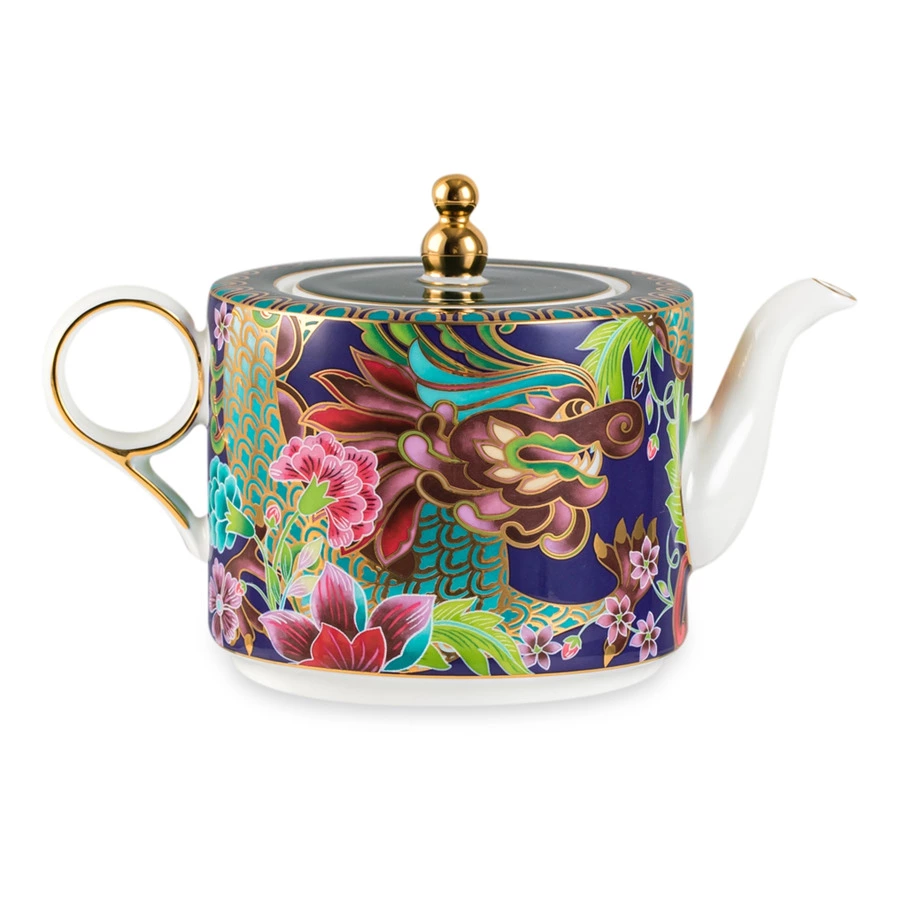 Набор Эгоист Mix&Match Home Волшебный Дракон, чайник 300 мл, чашка чайная 200 мл, блюдце 16 см