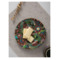 Набор тарелок десертных Mix&Match Home Волшебный Дракон 20,5 см, 2 шт, фарфор, зеленый