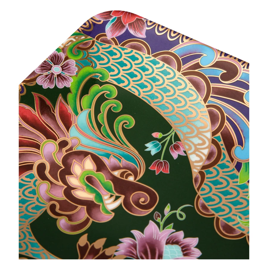 Блюдо прямоугольное Mix&Match Home Волшебный Дракон 38х17 см, фарфор