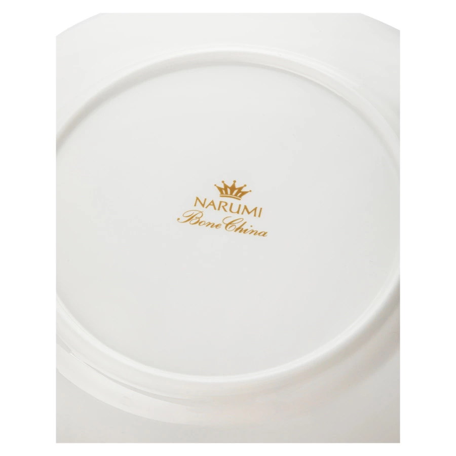 Тарелка закусочная Narumi Шагрин 23 см, фарфор костяной
