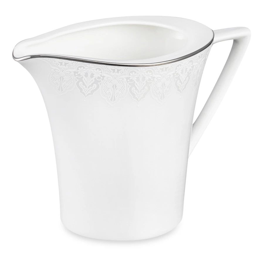 Молочник Narumi Аврора жемчуг 290 мл, фарфор костяной