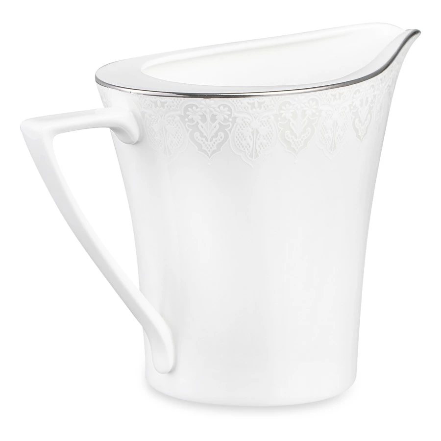 Молочник Narumi Аврора жемчуг 290 мл, фарфор костяной