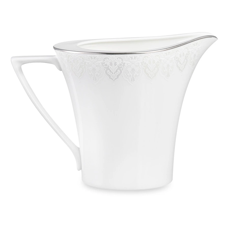 Молочник Narumi Аврора жемчуг 290 мл, фарфор костяной