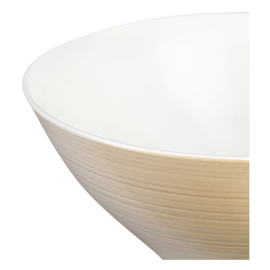 Салатник Narumi Золотой жемчуг 22 см, фарфор костяной