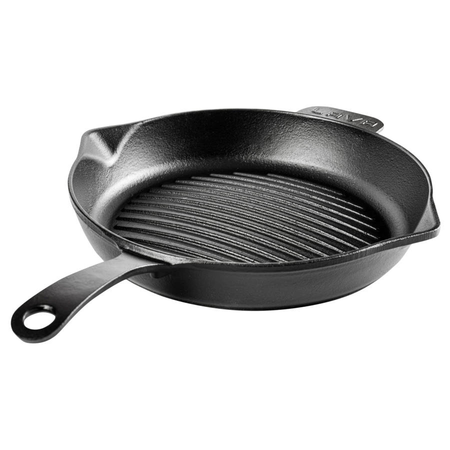 Сковорода-гриль LAVA d28 см, 2 л, чугун