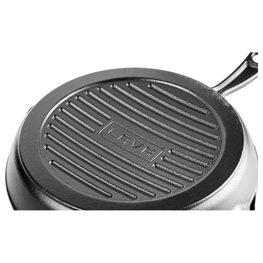 Сковорода-гриль LAVA d28 см, 2 л, чугун