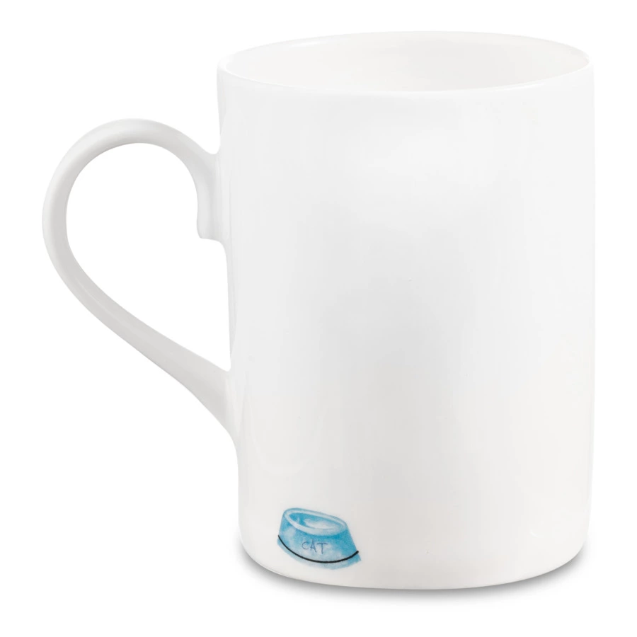 Кружка Roy Kirkham Кошки Голубой кот Люси 325 мл, фарфор костяной