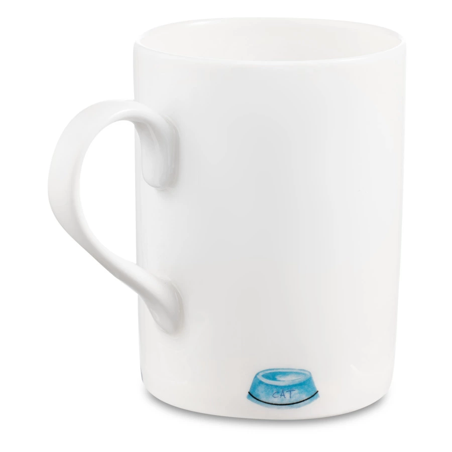Кружка Roy Kirkham Кошки Голубой кот Люси 325 мл, фарфор костяной