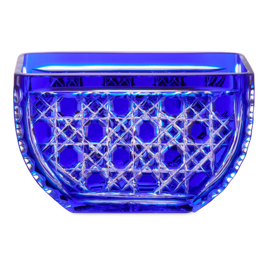 Набор кабинетный ГХЗ Президент 3 предмета, хрусталь, синий