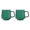 Набор кружек Maxwell & Williams Blend Sala 400 мл, 2 шт, стекло, зеленый, п/к