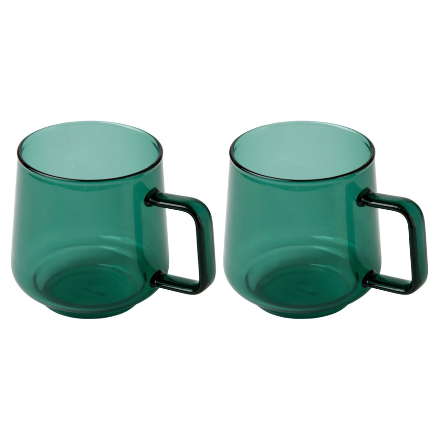 Набор кружек Maxwell & Williams Blend Sala 400 мл, 2 шт, стекло, зеленый, п/к