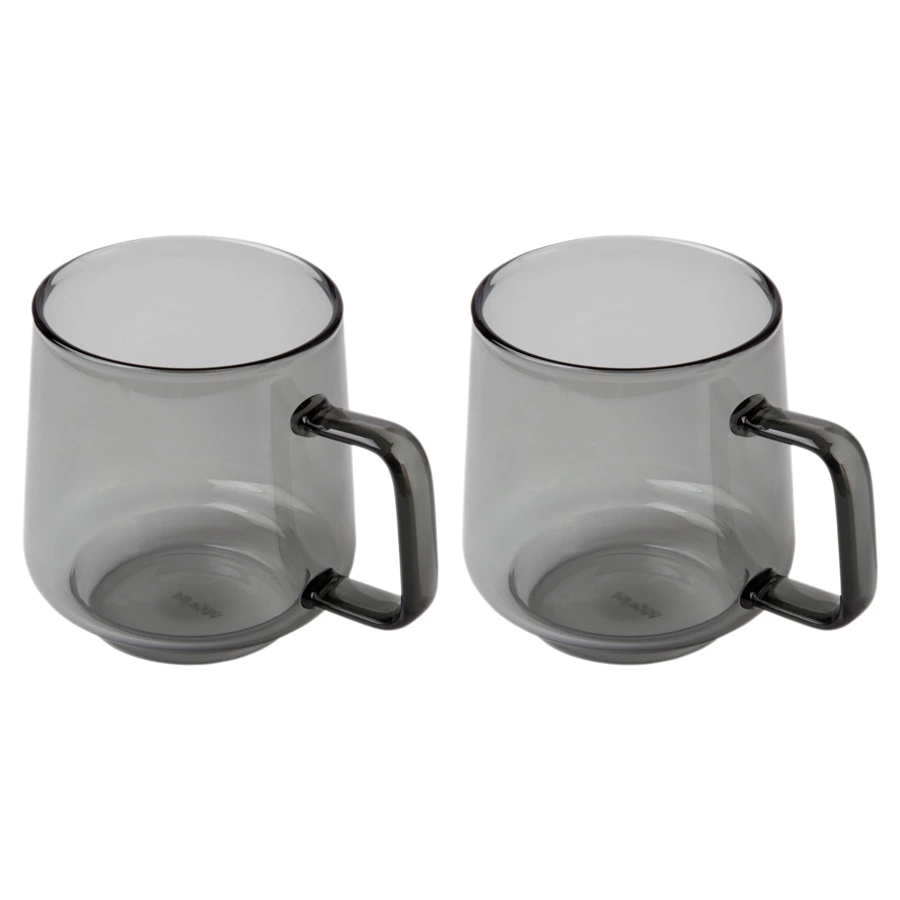 Набор кружек Maxwell & Williams Blend Sala 400 мл, 2 шт, стекло, серый, п/к