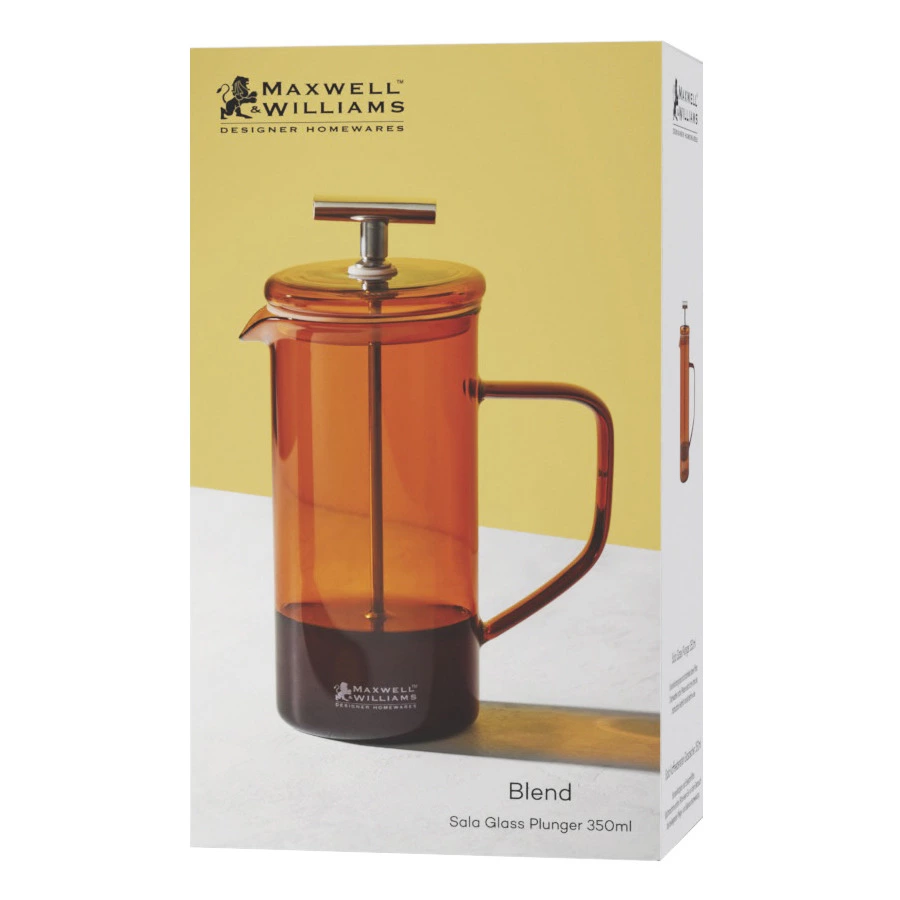 Френч-пресс Maxwell & Williams Blend Sala 350 мл, Сталь нержавеющая, янтарный, п/к