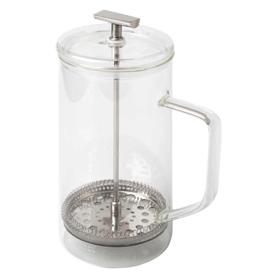 Френч-пресс Maxwell & Williams Blend Sala 1 л, стекло, серебристый, п/к